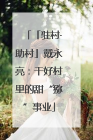 「驻村·助村」戴永亮：干好村里的甜“猕”事业