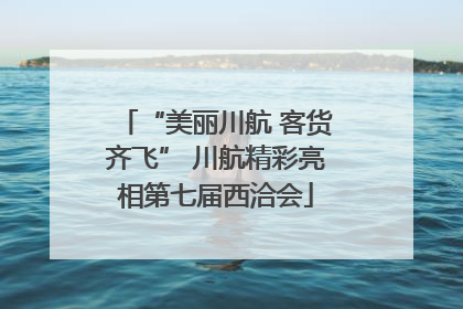 “美丽川航 客货齐飞” 川航精彩亮相第七届西洽会
