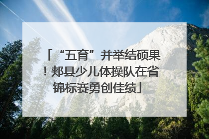 “五育”并举结硕果！郏县少儿体操队在省锦标赛勇创佳绩