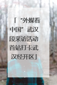 “外媒看中国”武汉段采访活动首站打卡武汉经开区