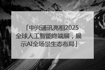 中兴通讯亮相2025全球人工智能终端展，展示AI全场景生态布局