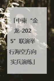 中柬“金龙-2025”联演举行海空方向实兵演练