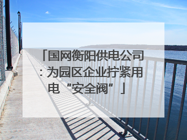 国网衡阳供电公司：为园区企业拧紧用电“安全阀”