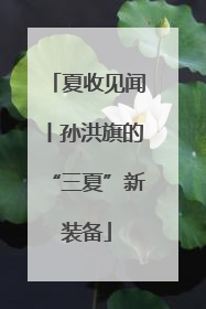 夏收见闻丨孙洪旗的“三夏”新装备