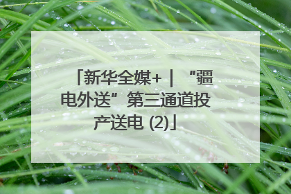 新华全媒+｜“疆电外送”第三通道投产送电 (2)