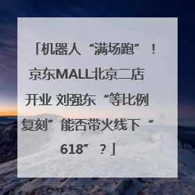 机器人“满场跑”！京东MALL北京二店开业 刘强东“等比例复刻”能否带火线下“618”？