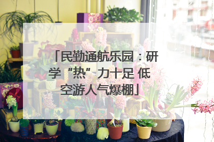 民勤通航乐园：研学“热”力十足 低空游人气爆棚