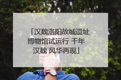 汉魏洛阳故城遗址博物馆试运行 千年汉魏 风华再现