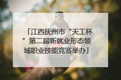 江西抚州市“天工杯”第二届新就业形态领域职业技能竞赛举办
