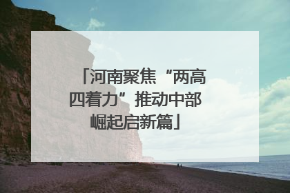 河南聚焦“两高四着力”推动中部崛起启新篇