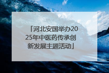 河北安国举办2025年中医药传承创新发展主题活动