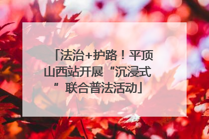 法治+护路！平顶山西站开展“沉浸式”联合普法活动