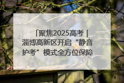 聚焦2025高考｜淄博高新区开启“静音护考”模式全方位保障高考环境整洁