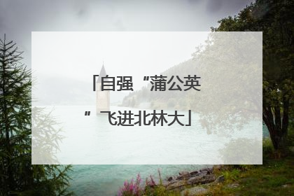 自强“蒲公英”飞进北林大