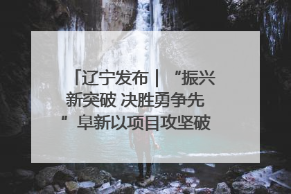 辽宁发布｜“振兴新突破 决胜勇争先”阜新以项目攻坚破解发展瓶颈 经济发展实现良好开局