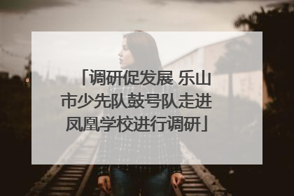 调研促发展 乐山市少先队鼓号队走进凤凰学校进行调研