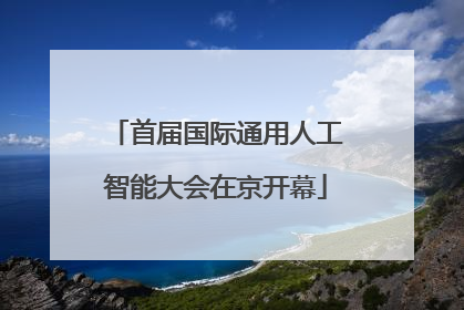 首届国际通用人工智能大会在京开幕