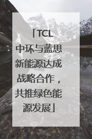 TCL 中环与蓝思新能源达成战略合作，共推绿色能源发展